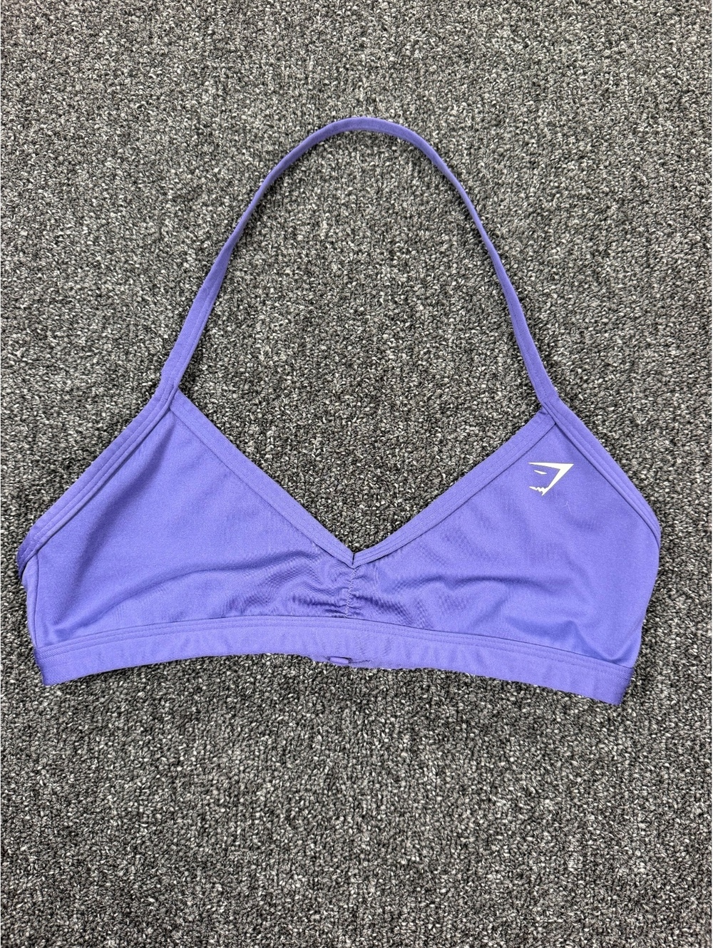 Gymshark Purple Triangle Sports Bra Top